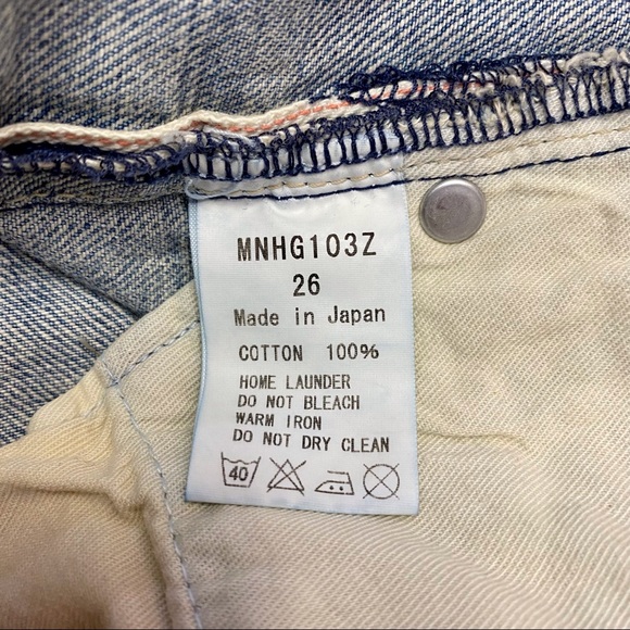 MUNICH Light Wash Straight Leg Denim Jeans Size 26 - Picture 7 of 7